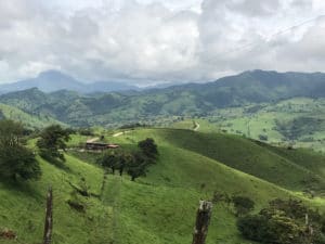 Paysages entre Monteverde et Volcan Arenal