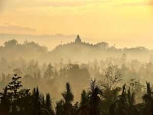 Borobudur au lever du soleil