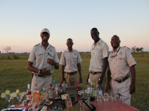 sundowner dans le bush