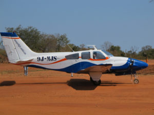 flying safari lower zambezi park